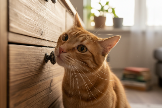 生活の安全を確かめる、猫のヒゲ