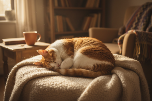 猫が深く眠れる家には、共通点があった