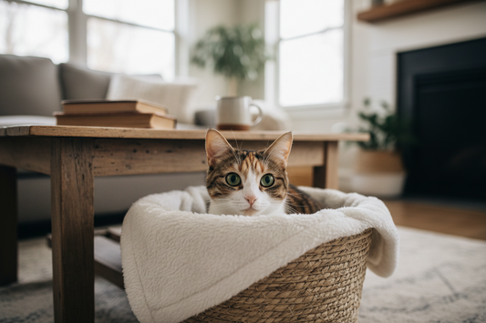 猫が「隠れる」ことでストレスは下がる、というオランダの研究の話