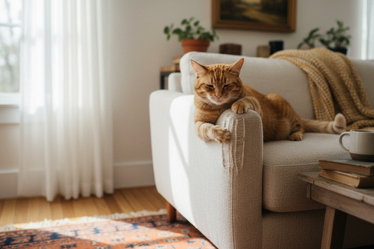 爪とぎは猫の「会話」だった。爪とぎを理解する考え方。