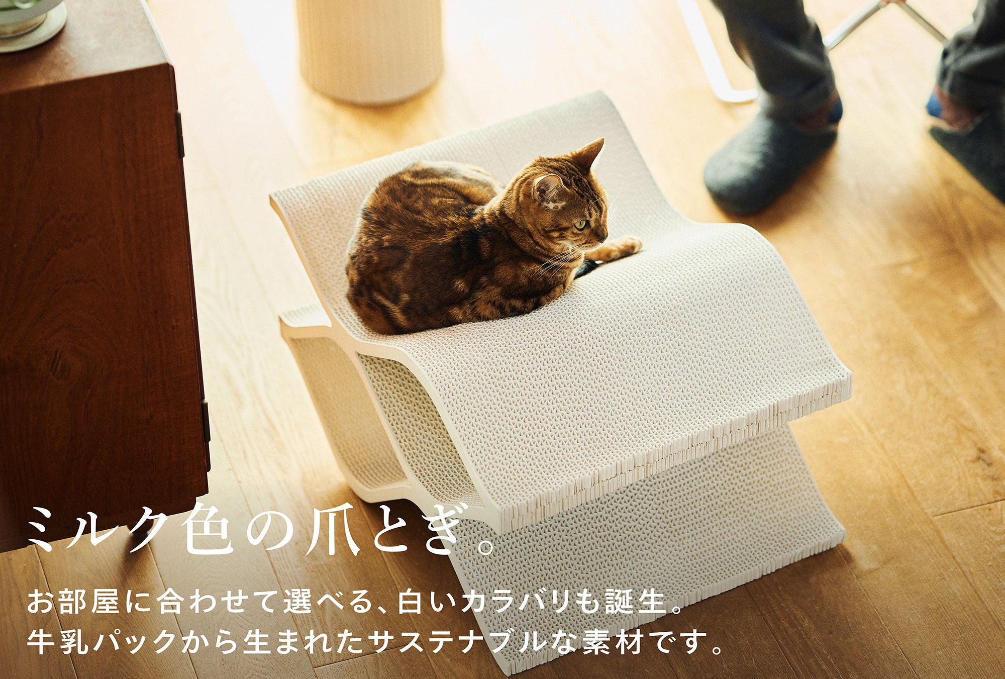 ＊Cat Cellar mini (キャットセラー)　デザイナーズ　猫爪とぎ＊ Cat Cellar(キャットセラー) 猫の