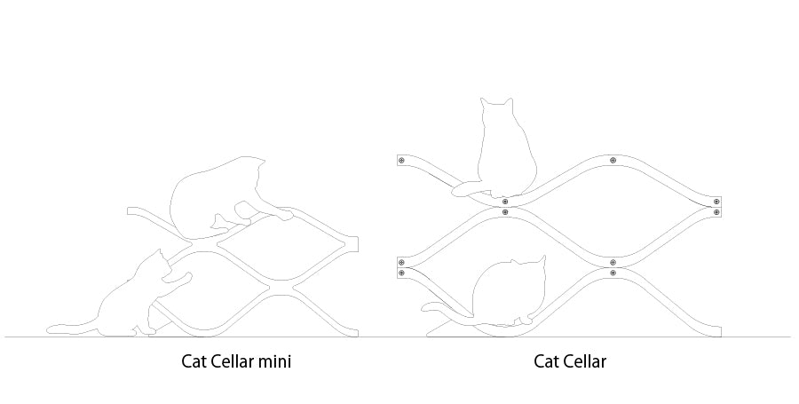 【新品】furnya ファーニャ　Cat Celler mini ホワイト Cat Cellar mini – furnya(ファーニャ)